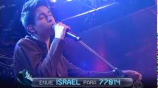 21092010  Israel Lucero canta música que mais o marcou no Ídolos 2010 TOP 02 [upl. by Whyte]