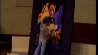 Randy Parrish Painting at First Baptist Church Counce Edited Version [upl. by Sharla346]