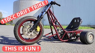 How to build a 110cc drift trike from scratch [upl. by Richards]