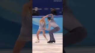 Figure skating Anastasia MISHINA  Aleksandr GALLIAMOV Łyżwiarstwo figurowe IO PEKIN2022 shorts [upl. by Amaty]