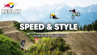 REPLAY Crankworx Speed amp Style  Innsbruck [upl. by Nodababus]