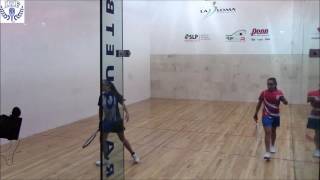 2016 Racquetball Junior World Championships  Girls 10 Singles  Aguilar GUA vs Gomez CRC [upl. by Gatias]