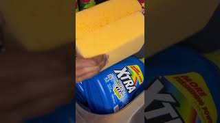 how many cans oxiclean bleachsoftscrub cometpowder newsponges lemoncomet FYP [upl. by Samau]