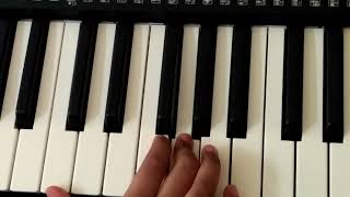 Yamaha Keyboard e373 Transpose function in Telugu [upl. by Otsirc]