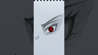 Sharingan eye 🔥 shorts art sharingan viral trending naruto [upl. by Essile]