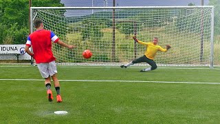 How To Shoot A Penalty Like Pirlo Totti amp Zidane  Panenka Tutorial [upl. by Ellerud]