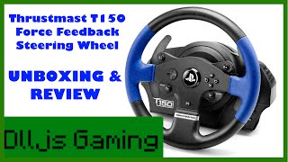 Unboxing the Thrustmaster T150 Force Feedback Steering Wheel  Review [upl. by Ylrebnik]