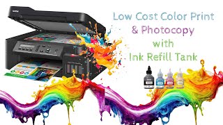 Best Inkjet Printer With PhotocopyADF ScanAll in One Function  Brother DCP T820DW  Unboxing [upl. by Abbey]