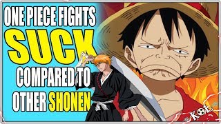 One Piece Fights Suck amp One Piece Has NO Top 20 Fights In Shonen  One Piece RT [upl. by Kiraa]