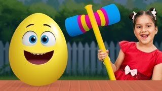 Surprise Eggs Numbers Song 110 Nursery Rhyme for Kids  BabyBillion [upl. by Racklin262]