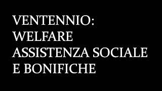 ASSISTENZA SOCIALE E BONIFICHE [upl. by Strander]