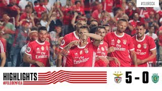 HIGHLIGHTS SL Benfica 50 Sporting CP [upl. by Berliner]