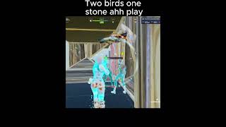 Two birds one stone ahh play fortnite pickaxes pickaxe [upl. by Ellerehc548]