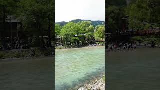 Kappabashi Bridge Kamikochi Nagano Japan youtubeshorts japan kamikochi [upl. by Bettencourt]