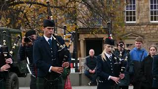 George Heriots School Pipe Band  Tune 2 [upl. by Adnilemreh608]