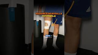 ❗️AUTOVENDAJE DE RODILLA❗️lesion esguince ligamento fisio doctor anatomia sabiasque tips [upl. by Elset]