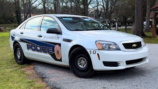 Williamston SC Police Department 2015 Chevy Caprice [upl. by Ardine]