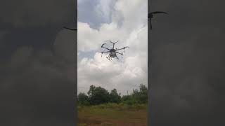 Test flight of Garuda Aerospace Drone Medium Class [upl. by Villiers]