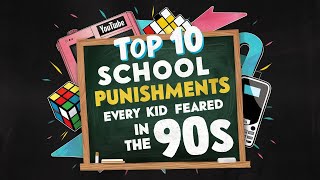 Top 10 School Punishments Every Kid Feared in the 90s [upl. by Cirri]