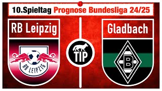 RB Leipzig–Gladbach Prognose amp Tipp Bundesliga 2425 [upl. by Eintroc]