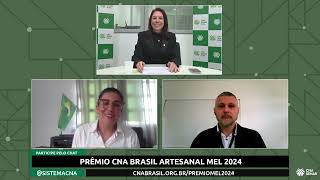 Live  Prêmio CNA Brasil Artesanal Mel 2024 [upl. by Bobbi]