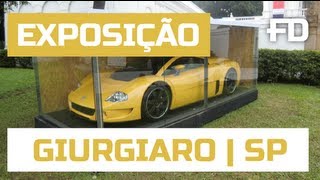 Exposição Giorgetto Giugiaro  canal FUNDRIVE 10 [upl. by Sonitnatsnok710]