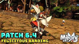 FFXIV Felicitous Chocobo Barding [upl. by Manvel]