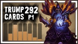 Hearthstone Trump Cards  292  Part 1 The Betrayal of Wily Runt Warlock Arena [upl. by Esorlatsyrc]