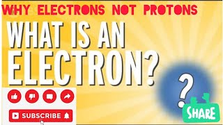 Use of electrons why not protons in electricityelectronsprotons [upl. by Astiram891]