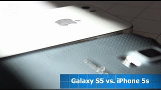 Galaxy S5 vs iPhone 5s im Vergleich HD Deutsch [upl. by Herahab]