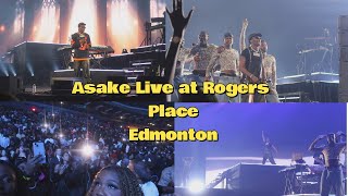 Asake Live at Rogers Place Edmonton Canada quotFull Concertquot Experience [upl. by Austreng]