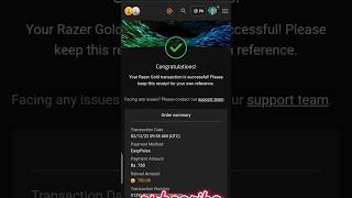 how to recharge Razer gold account pubgmobile viral viralshort m21 [upl. by Odla]