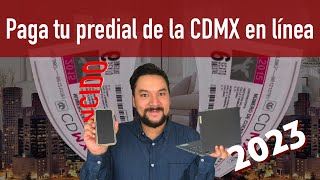 Paga tu predial de la CDMX en línea en menos de 5 minutos  TUTORIAL [upl. by Ellenaj71]