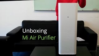 MoreThanPhones Unboxing the Mi Air Purifier [upl. by Tuck]