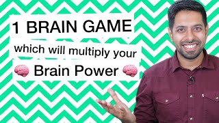 1 Brain Game to increase your Brain Power shorts  Him eesh Madaan [upl. by Orit111]