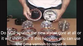 How to Build a Permanent Magnet Alternator PMA  Missouri Wind and Solar [upl. by Leugimsiul]