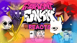 Friday Night Funkin Mod Characters Reacts  Part 49  Moonlight Cactus [upl. by Ranna]