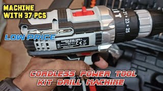 best cordless power tool kit drill machine in low price⚡ power and impact ⚡‎sportsautorepaire [upl. by Yeblehs998]