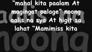 Alaala Nalang lyrics by Hambog Ng Sagpro Krew [upl. by Durrett185]