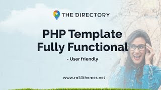 Directory PHP template for local business and listings [upl. by Indira]