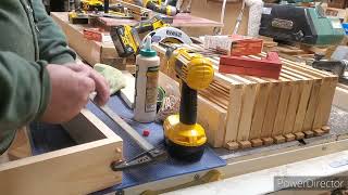 Langstroth 10 Frame Beehive Assembly Jig [upl. by Ruella303]