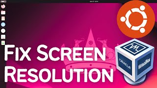 How to Make Ubuntu Full Screen in VirtualBox  Fix Screen Scaling in Ubuntu 2404 LTE [upl. by Anyek]