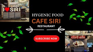 CAFE SIRI FOOD REVIEW  MARATHAHALLI AECS LAYOUT [upl. by Aninahs607]