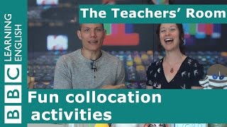 The Teachers Room Fun collocation activities [upl. by Dempstor]