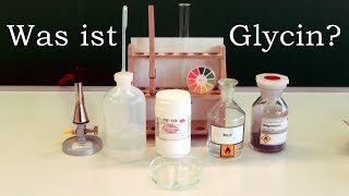 Was ist Glycin Eigenschaften und Struktur [upl. by Odnolor197]