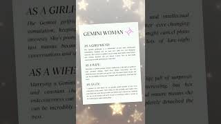 GEMINI WOMAN gemini geminipersonality arieshoroscope tarot [upl. by Onairot]