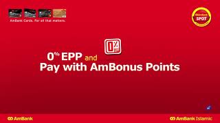 AmBank Spot – THE place for great Debit amp Credit Card deals [upl. by Ydoc]