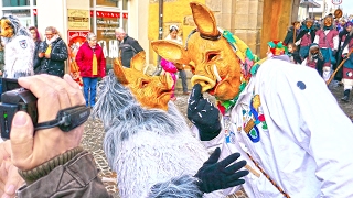 Reutlingen Fasnet mit Markgröningen RT Frickenhausen Neckarh Metzi Ohmenh Raidwang Stgt [upl. by Oidale406]