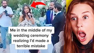 wedding fails that gave me second hand embarrassment  REACTION [upl. by Heddi]