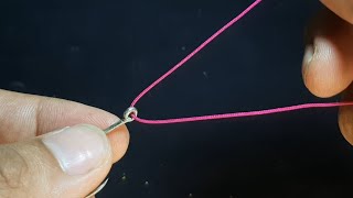 How to make a trilene fishing knot trilene knot [upl. by Wina]